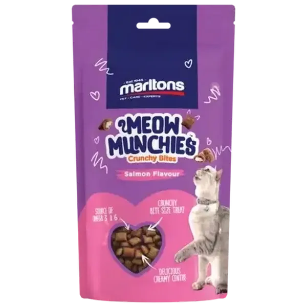 Marltons Healthy Centres Gourmet Salmon Flavoured Cat Treats 50g