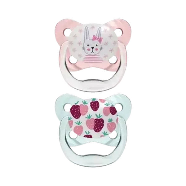 Dr. Brown's PreVent Orthodontic Soothers 0 - 6 Months 2-Pack