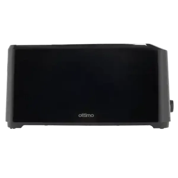 Ottimo Black 4-Slice Toaster 1250W