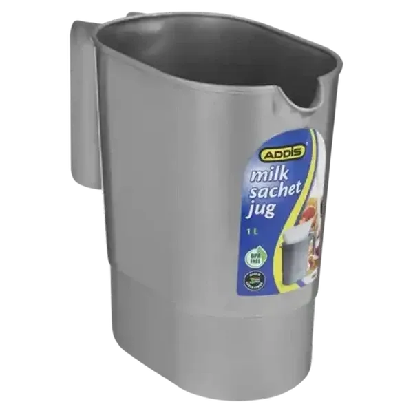 ADDIS Milk Sachet Jug 1L Steel