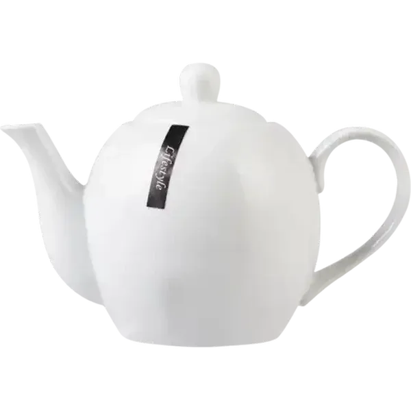 White Lifestyle Teapot