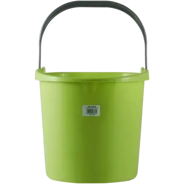 Pulizia Plastic PP Oval Bucket 13L (Colour May Vary)