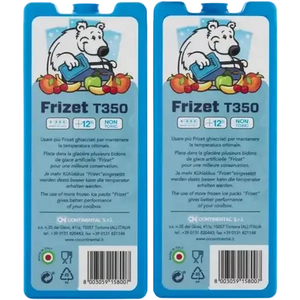 Frizet Blue T350 Ice Bricks 2-Pack