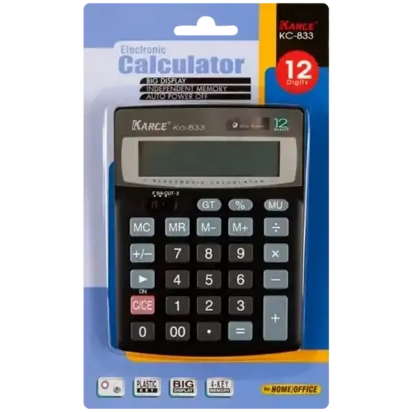 Karce KC-833 Desktop Calculator
