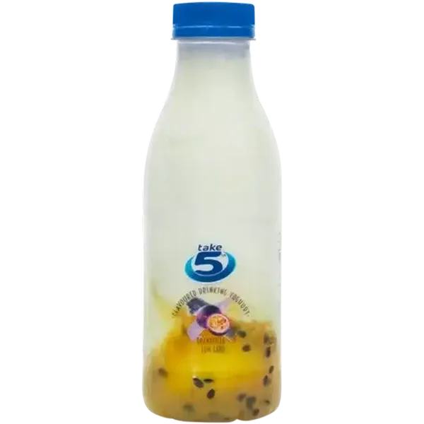 Take 5 Low Fat Granadilla Flavoured Drinking Yoghurt 500g