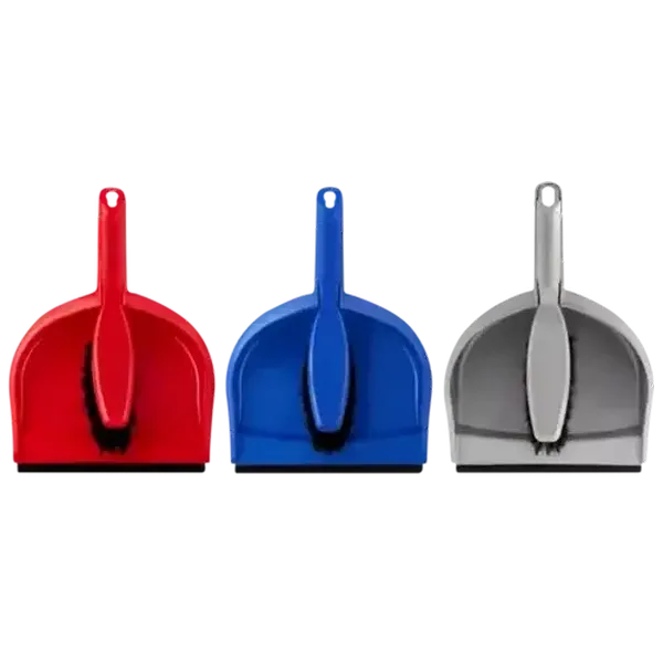 Dustpan & Brush Set 2 Piece (Colour May Vary)