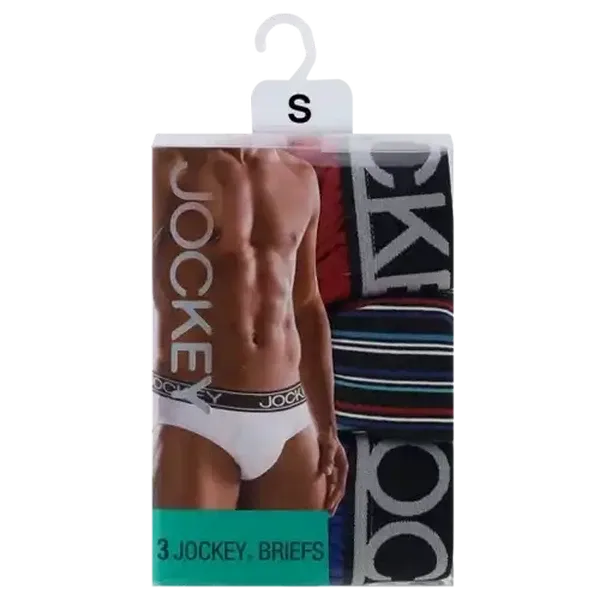 Jockey Mens Small Briefs 3-Pack