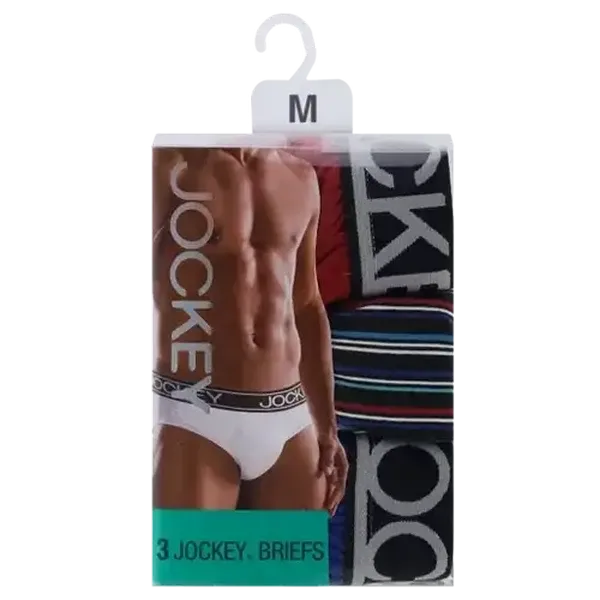 Jockey Mens Medium Briefs 3-Pack