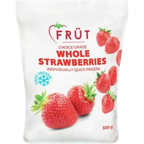 Früt Frozen Whole Strawberries 500g