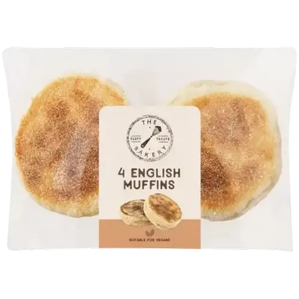 The Bakery English Muffins 4 Pack