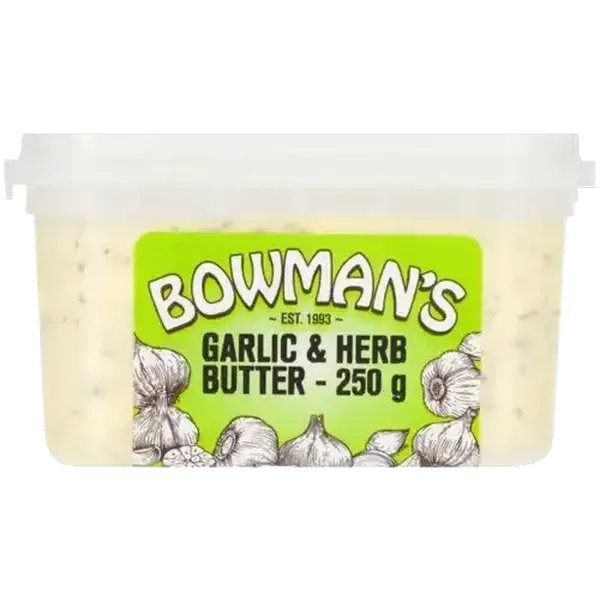Bowman's Garlic & Herb Butter 250g