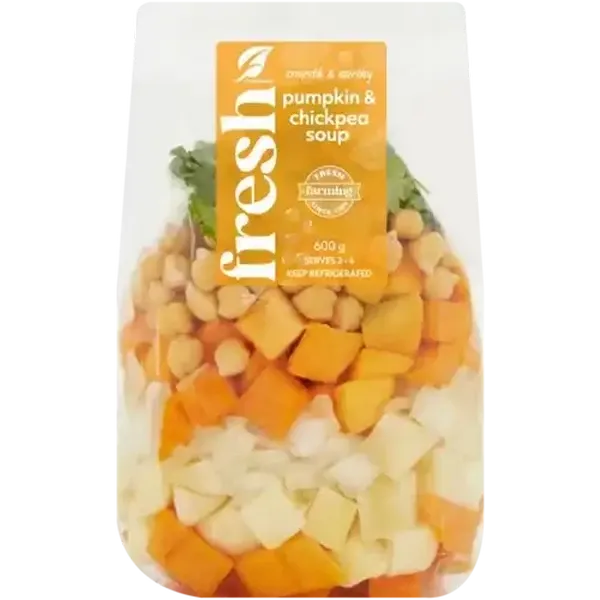 Pumpkin & Chickpea Soup Veg Mix 600g