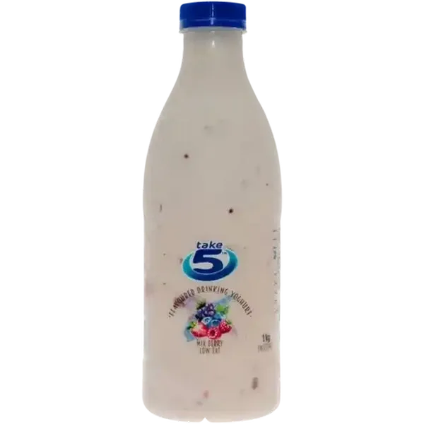 Take 5 Mix Berry Flavoured Low-Fat Drinking Yogurt 1kg