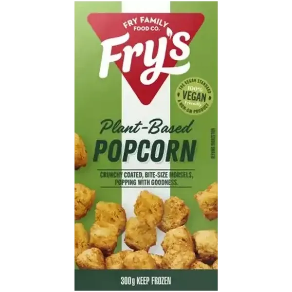 Fry's Frozen Plant-Based Popcorn 300g