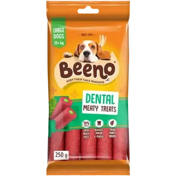 BEENO Meaty Dental Large Dog Treat 250g