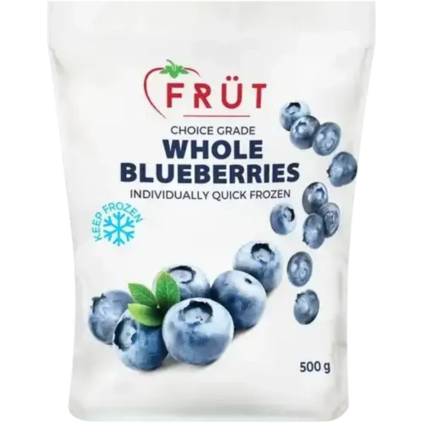 Früt Frozen Whole Blueberries 500g