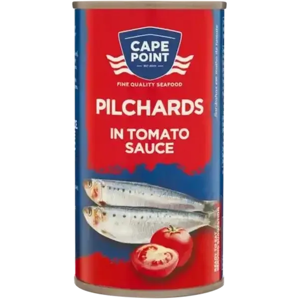 Cape Point Pilchards in Tomato Sauce 200g