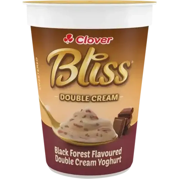 Clover Bliss Black Forest Double Cream Yoghurt 150g