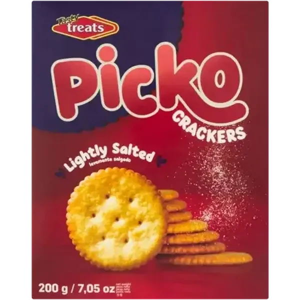 Tasty Treats Picko Lightly Salted Crackers 200g