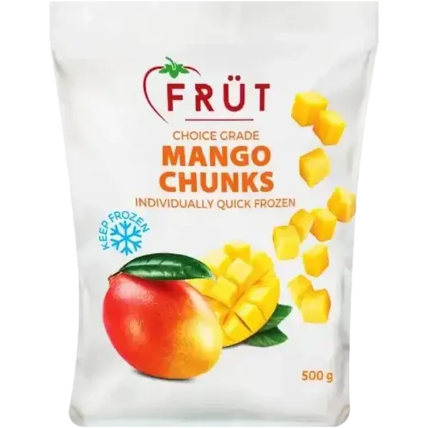 Früt Frozen Mango Chunks 500g