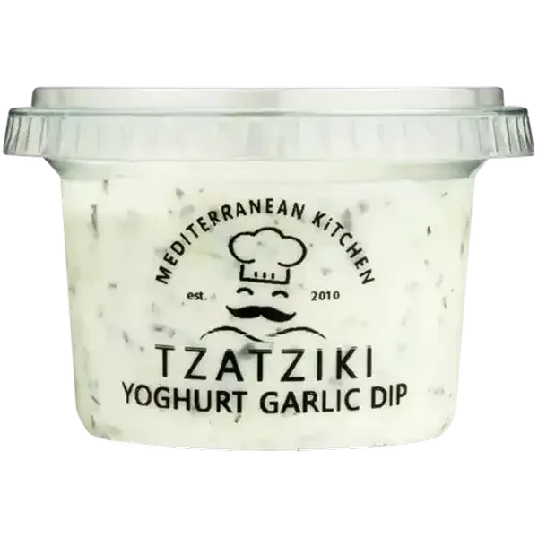 Mediterranean Kitchen Tzatziki Yoghurt Garlic Dip 180g