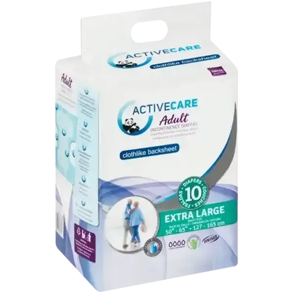 Active Care Extra Large Adult Protective Diapers 8 Pack
