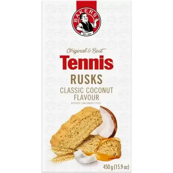 Bakers Tennis Classic Coconut Rusks 450g