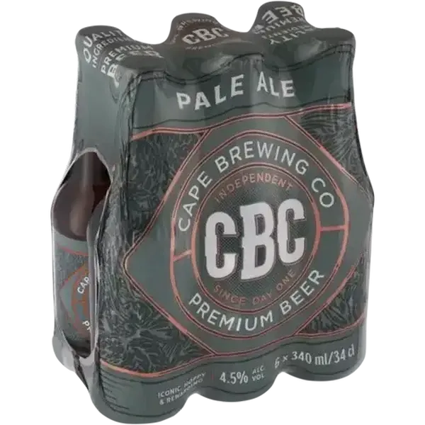 Cape Brewing Company Pale Ale Bottles 6 x 340ml