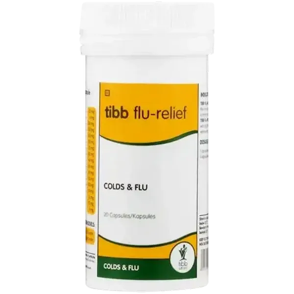 Tibb Flu-Relief Capsules 20 Pack