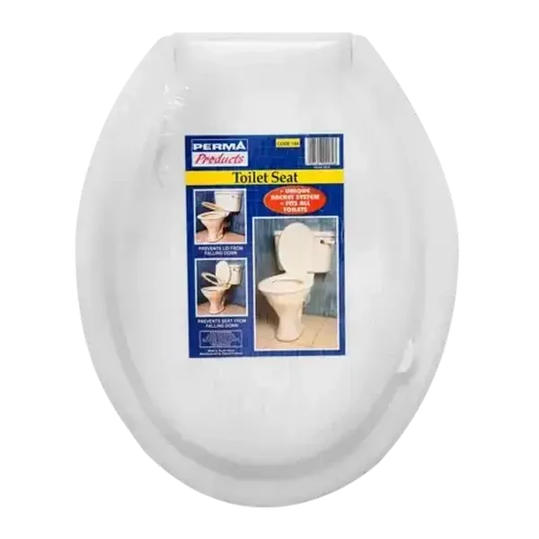 Blue Dolphin White Budget Toilet Seat