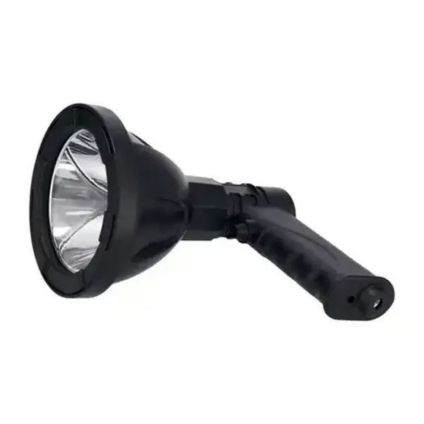 Q Premium Black Rechargeable Search Light