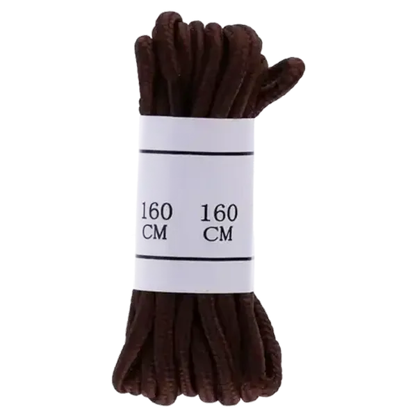 Millor Round Brown Shoelaces 160cm