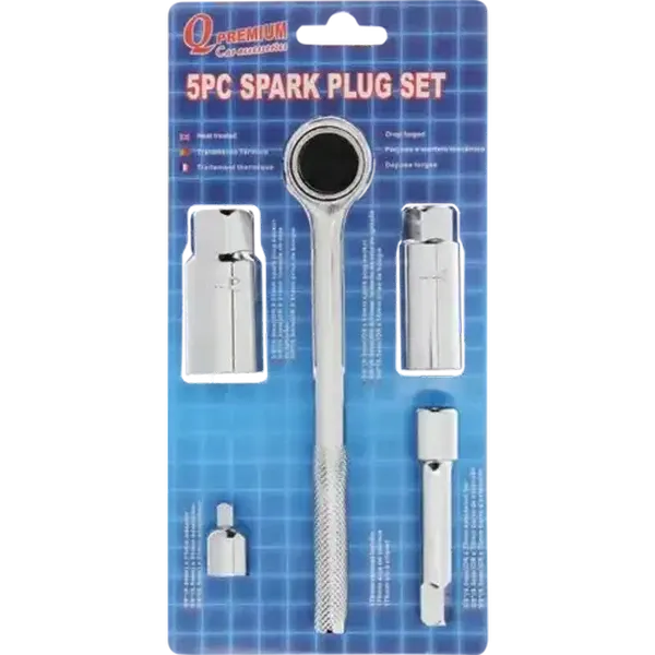 Q Premium Spark Plug Set 5 Piece