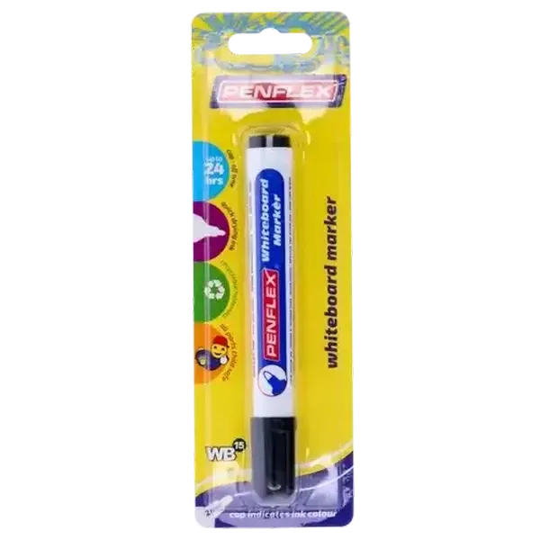 Penflex Black Whiteboard Marker 2mm