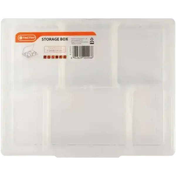 Tactix 6 Compartment Storage Box