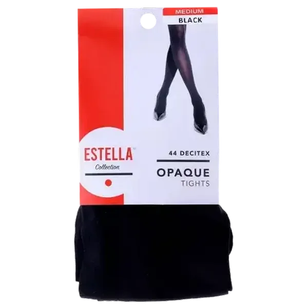 Estella Black Medium Opaque Tights