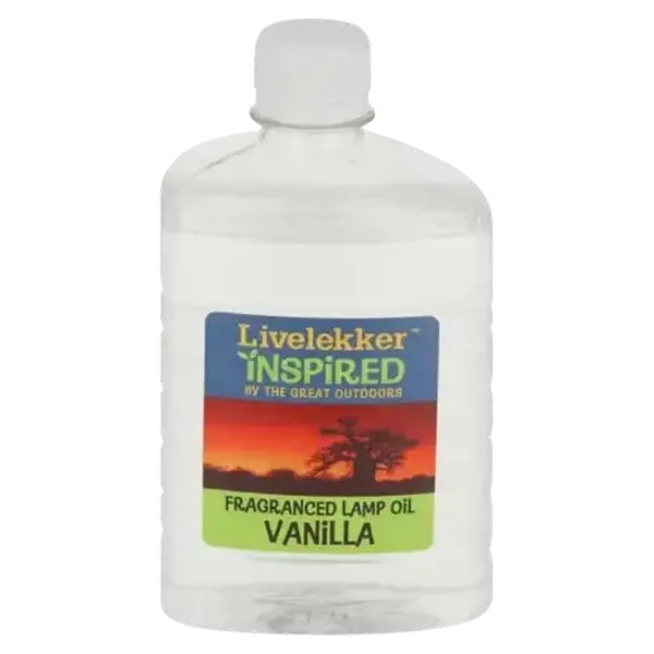 Livelekker Vanilla Fragranced Lamp Oil 500ml