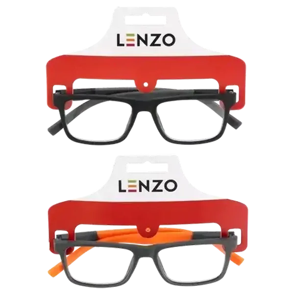 LENZO Designer Eyes +1.5 Bold Frame Reading Glasses (Colour May Vary)​