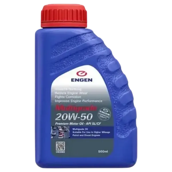 Engen 20W-50 Multigrade Motor Oil 500ml