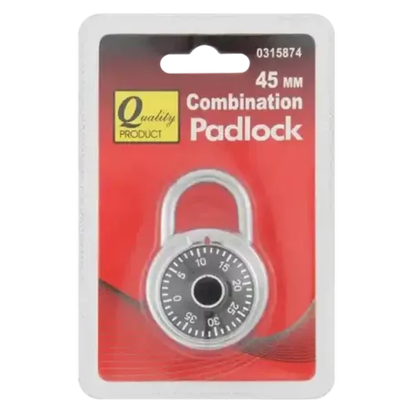 Quality Stainless Steel Combination Padlock 45mm
