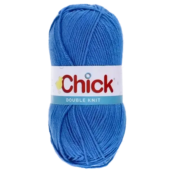Chick Blue Double Knit Wool 100g