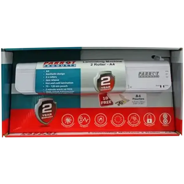 Parrot Products 2 Roller A4 Laminating Machine