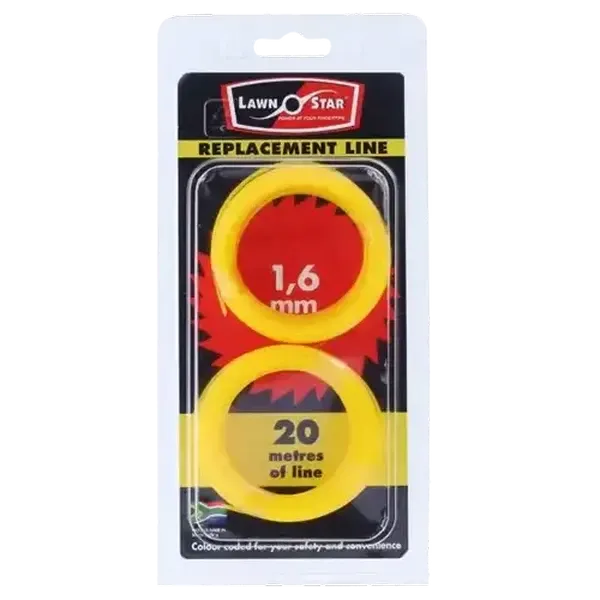 Lawn Star Trimmer Line 1.6mm 2 Pack