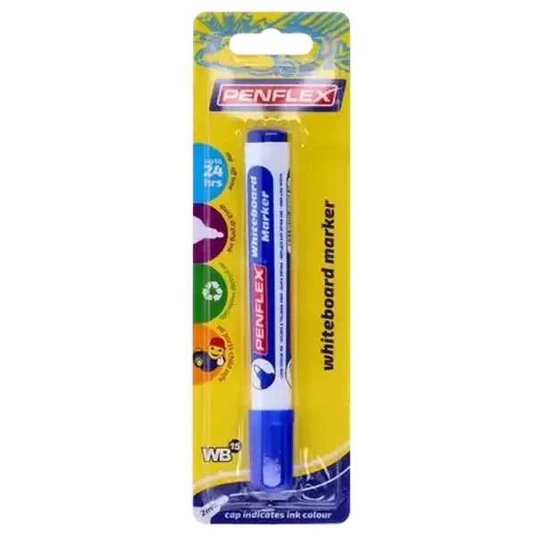 Penflex Blue Whiteboard Marker 2mm