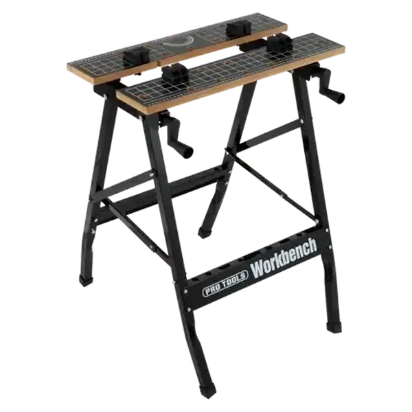 Pro Tools Black Foldable Workbench