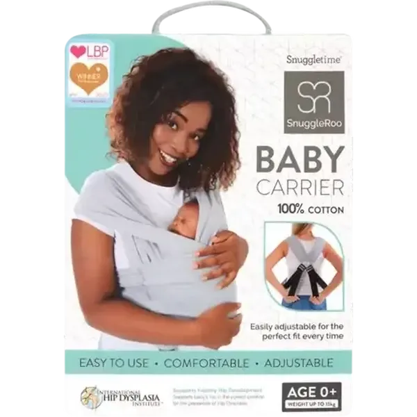 Snuggletime Grey Snuggleroo Baby Carrier