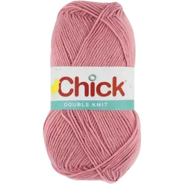 Chick Crushed Pink Double Knit Wool 100g