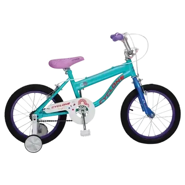Cyclone Blue & Purple BMX Bicycle 16 Inch