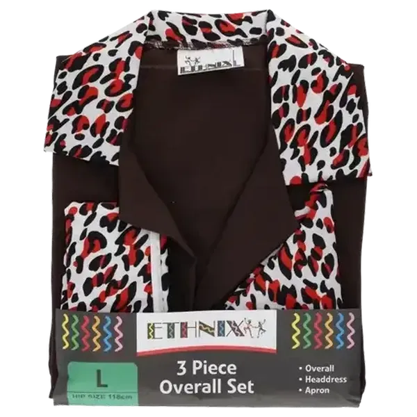 Ethnix Ladies Large Overall Set 3 Piece