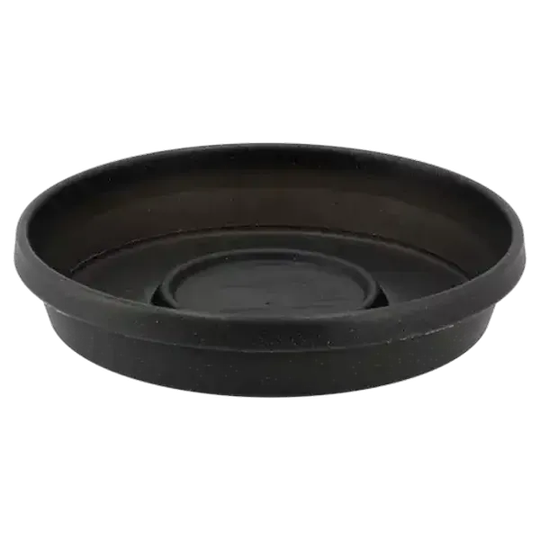 Sebor Super Pot Charcoal Garden Saucer 40cm